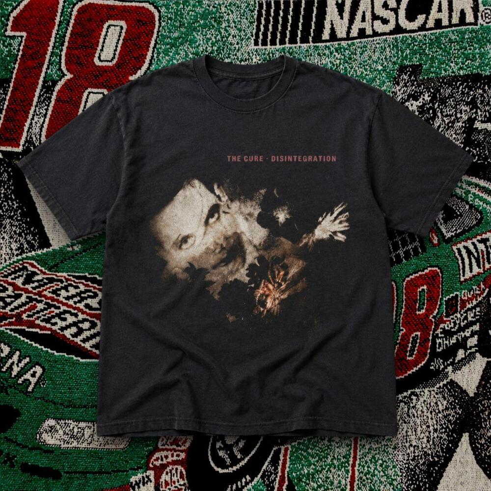 The Cure Disintegration Graphic Tee Black Unisex Shirt